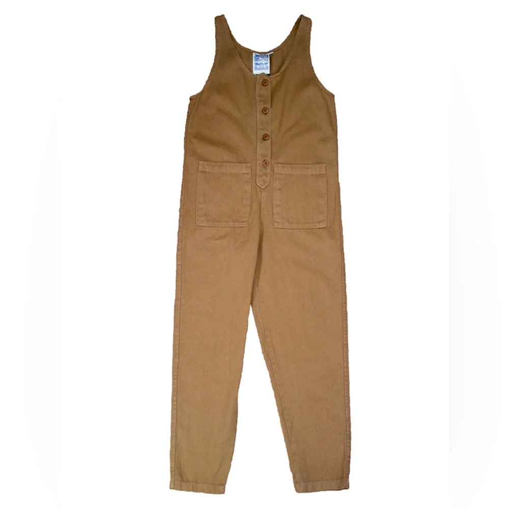 Jungmaven Button Front Jumper, Size Large, Coyote color